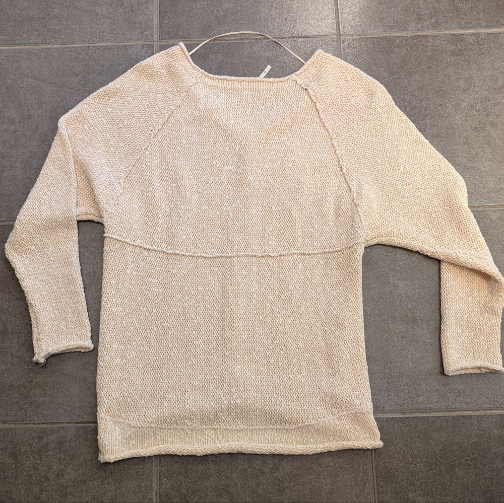 Free People Knit V-Neck Sweater - Picture 3 of 5